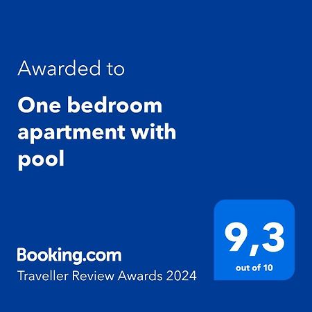 One Bedroom Apartment With Pool Plakiász Kültér fotó