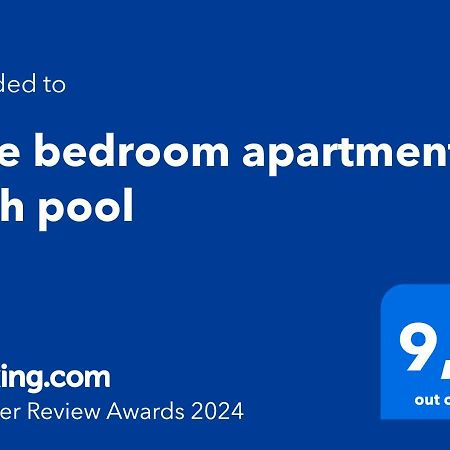 One Bedroom Apartment With Pool Plakiász Kültér fotó